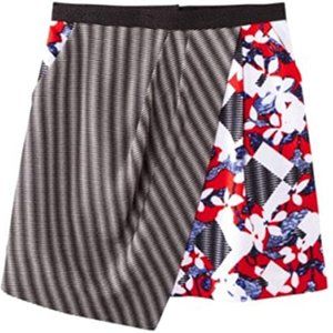 Peter Pilotto x Target faux wrap printed skirt